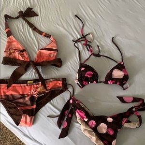 Roxy surf bikinis